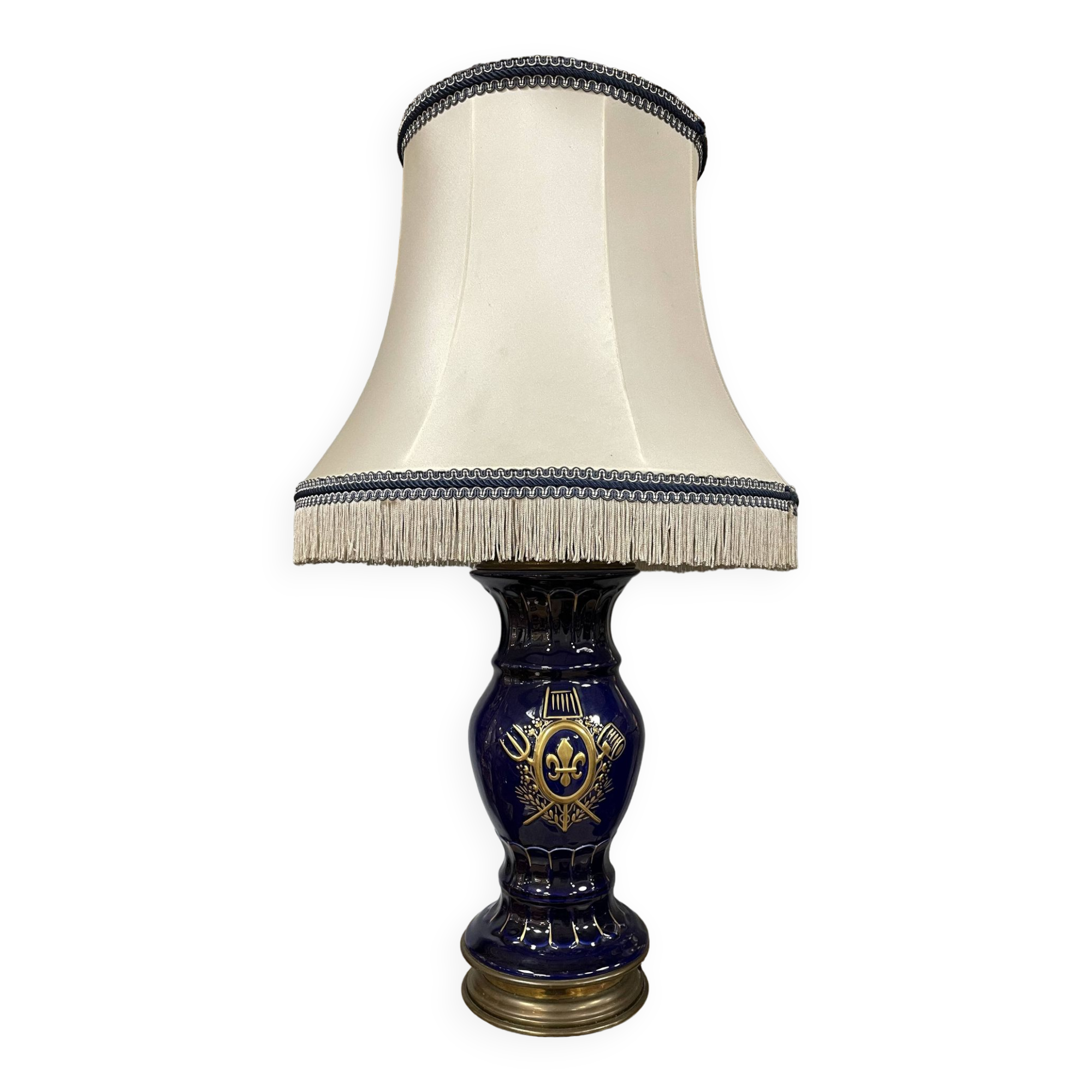 Lamp, porcelain base from the 20th century