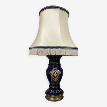 Lamp, porcelain base from the 20th century