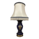 Lamp, porcelain base from the 20th century