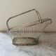Silver-plated bottle holder