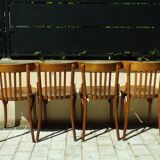Set of 4 vintage bistro chairs