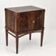 Swedish Grace Cabinet, Flamed Mahogany