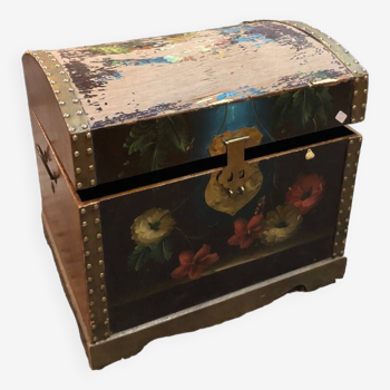 19th century wedding trunk