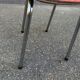 Vintage red Formica & chrome chair — 50s/60s Pop Chic style