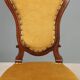 Umbertine chairs in walnut - Italy late 19th century