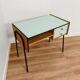 Vintage Scandinavian-style wooden desk