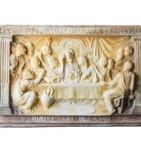 Cuadro relieve ultima cena.