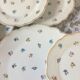 Old dessert service in Limoges porcelain