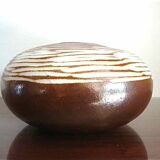 Vase design en pâte de verre