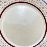 Set of 6 flat plates Longchamp model "Colmar"