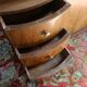 Small art deco sideboard walnut veneer