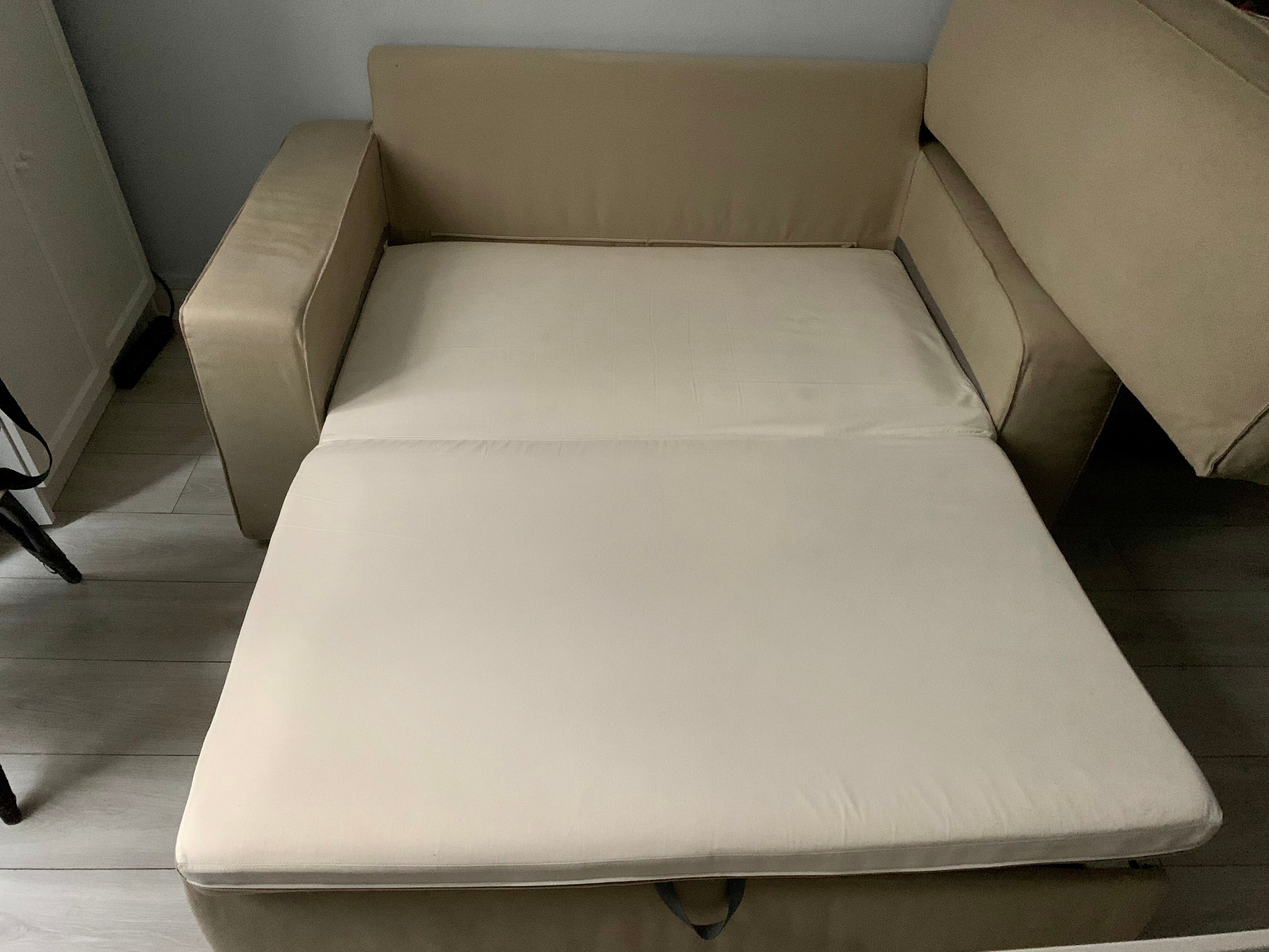 Sofa bed Ikea vilasund-2 places beige