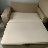 Sofa bed Ikea vilasund-2 places beige