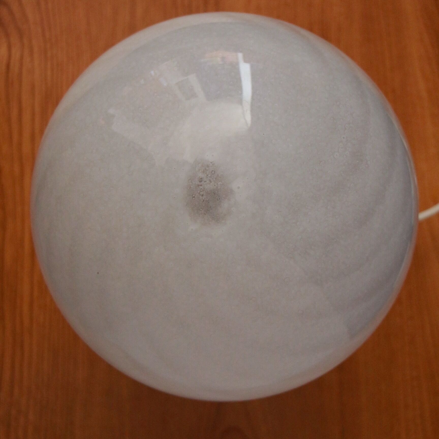 Murano glass mushroom lamp