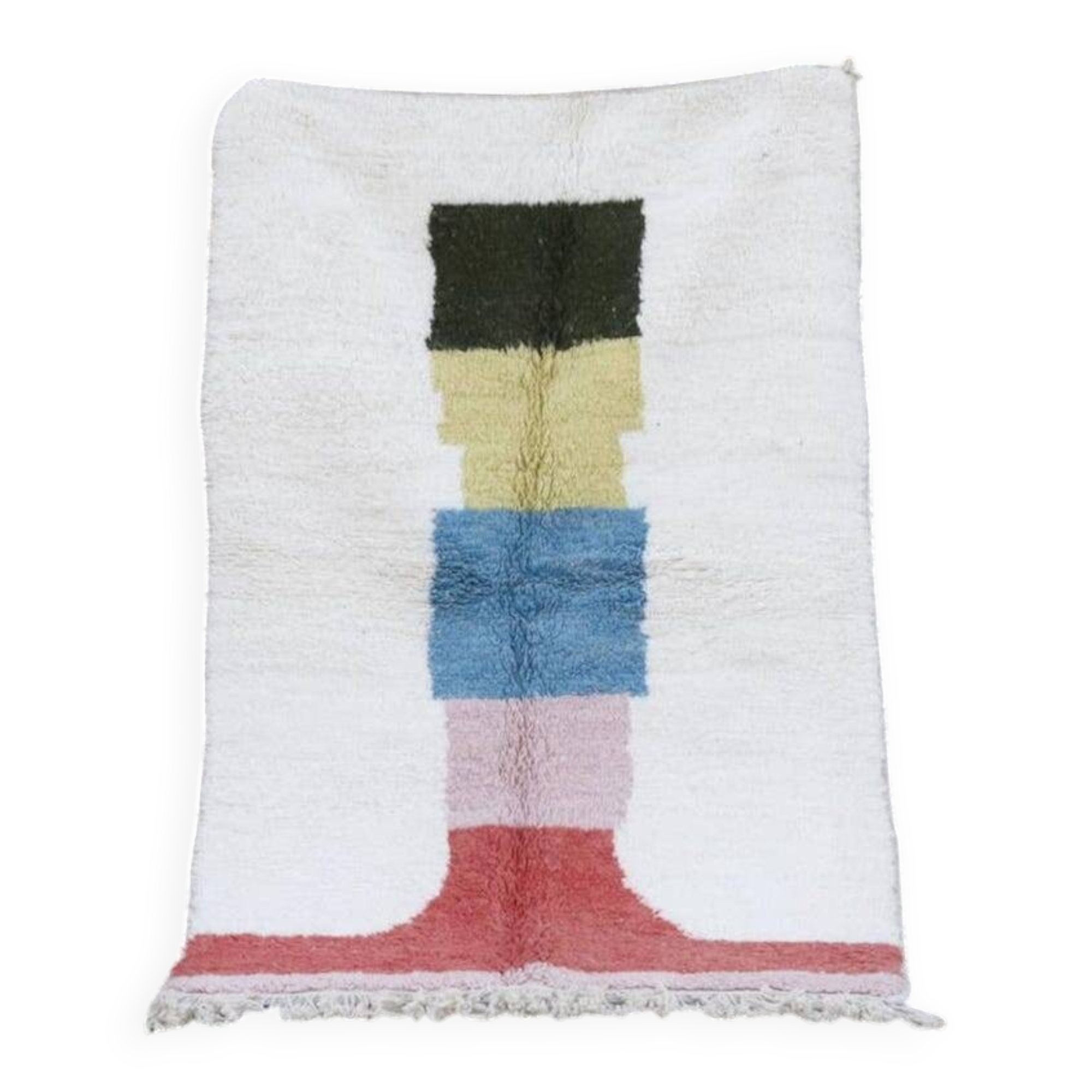 Traditional handmade Berber carpet 250cmx150cm