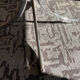 Round table in Italian smoked glass