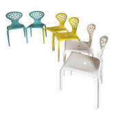 6 MOROSO Supernatural chairs – Ross Lovegrove – Made in Italy –
