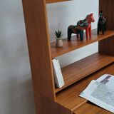 Vintage teak multifunctional bookcase 1960 DK
