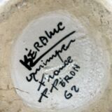 Cache pot signé Keraluc Quimper