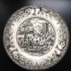 Royal Stafford Dessert Herdsman Black Plate