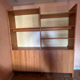 Bibliothèque regain en bois massif