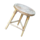 Rattan tabouret