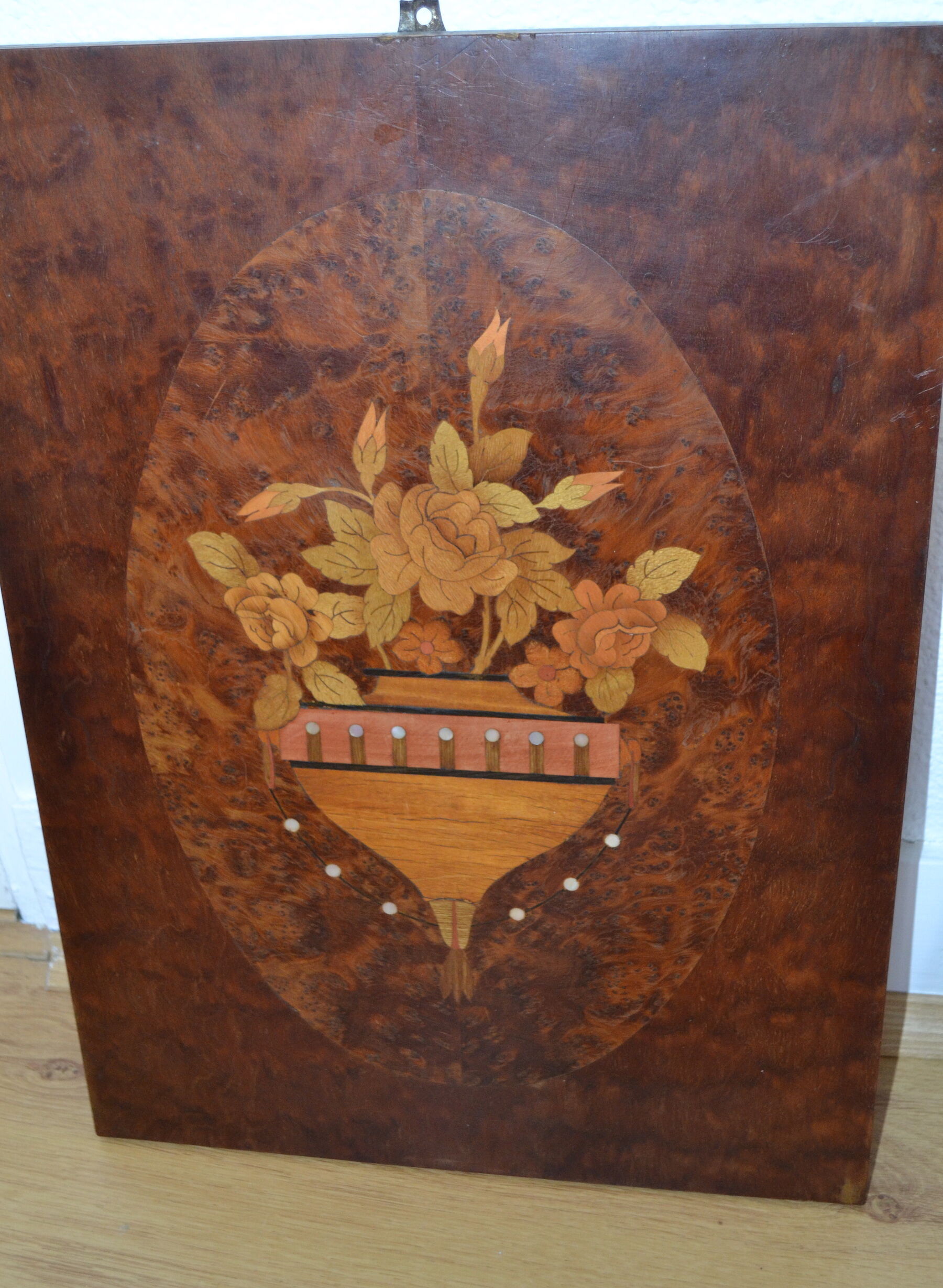 Pair of Art Deco marquetry panels - 1930 - Companion work