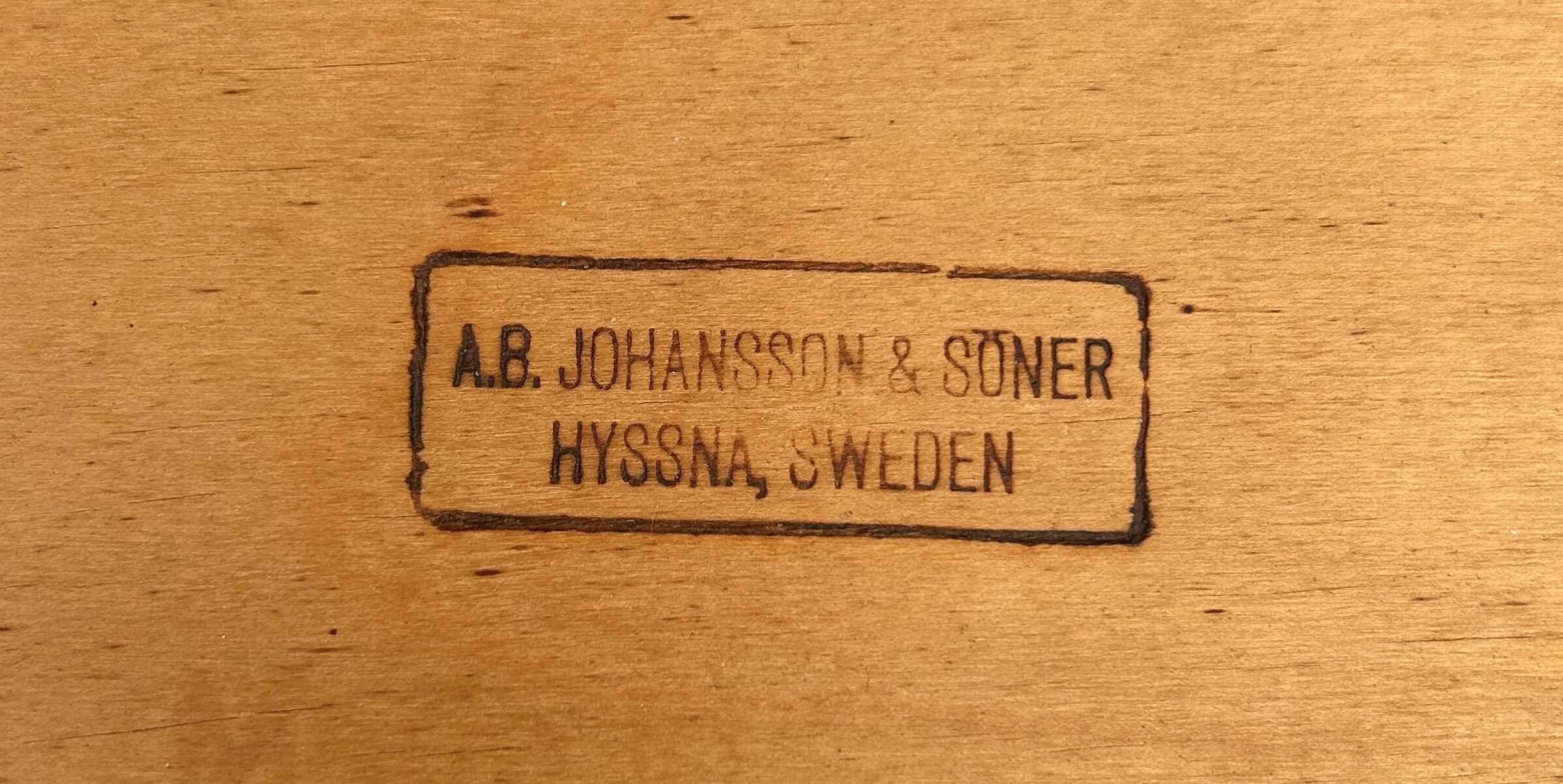 Four scandinavian johansson chairs