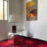 Abstract backhoe canvas