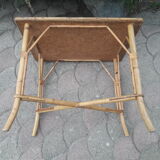 Low end rattan table