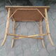 Table basse d'appoint rotin