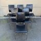 Set of 6 Matteo Grassi leather chairs