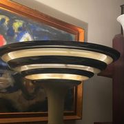 Lampadaire art-déco en métal