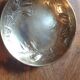 Vermeil plate (solid silver covered with gold) period 1900