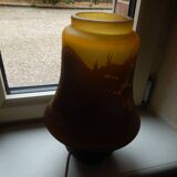 Glass paste lamp