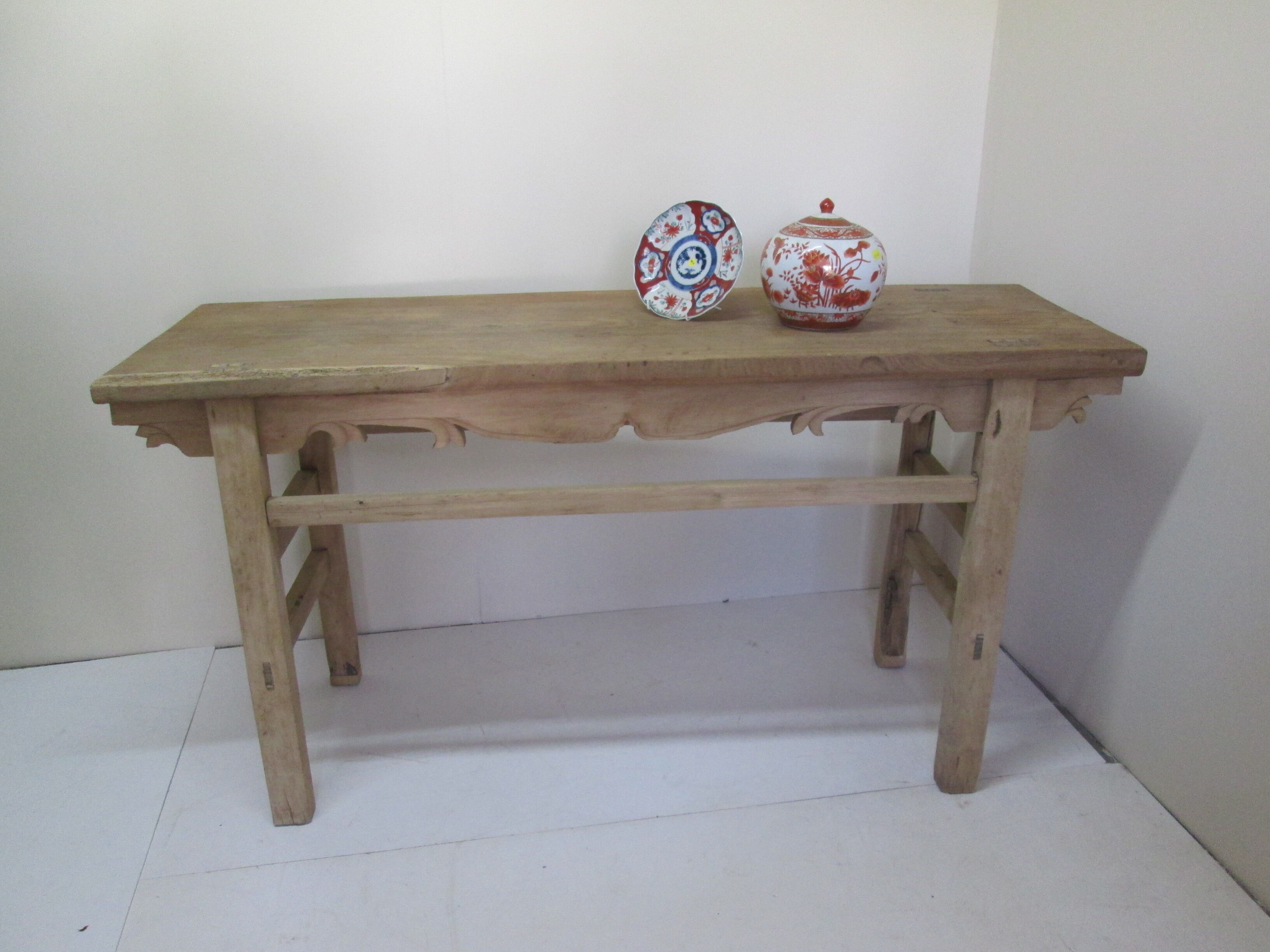 Console pickled wood