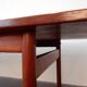 Table basse rare de Grete Jalk pour Poul Jeppesen