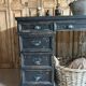 Antique desk, washbasin unit