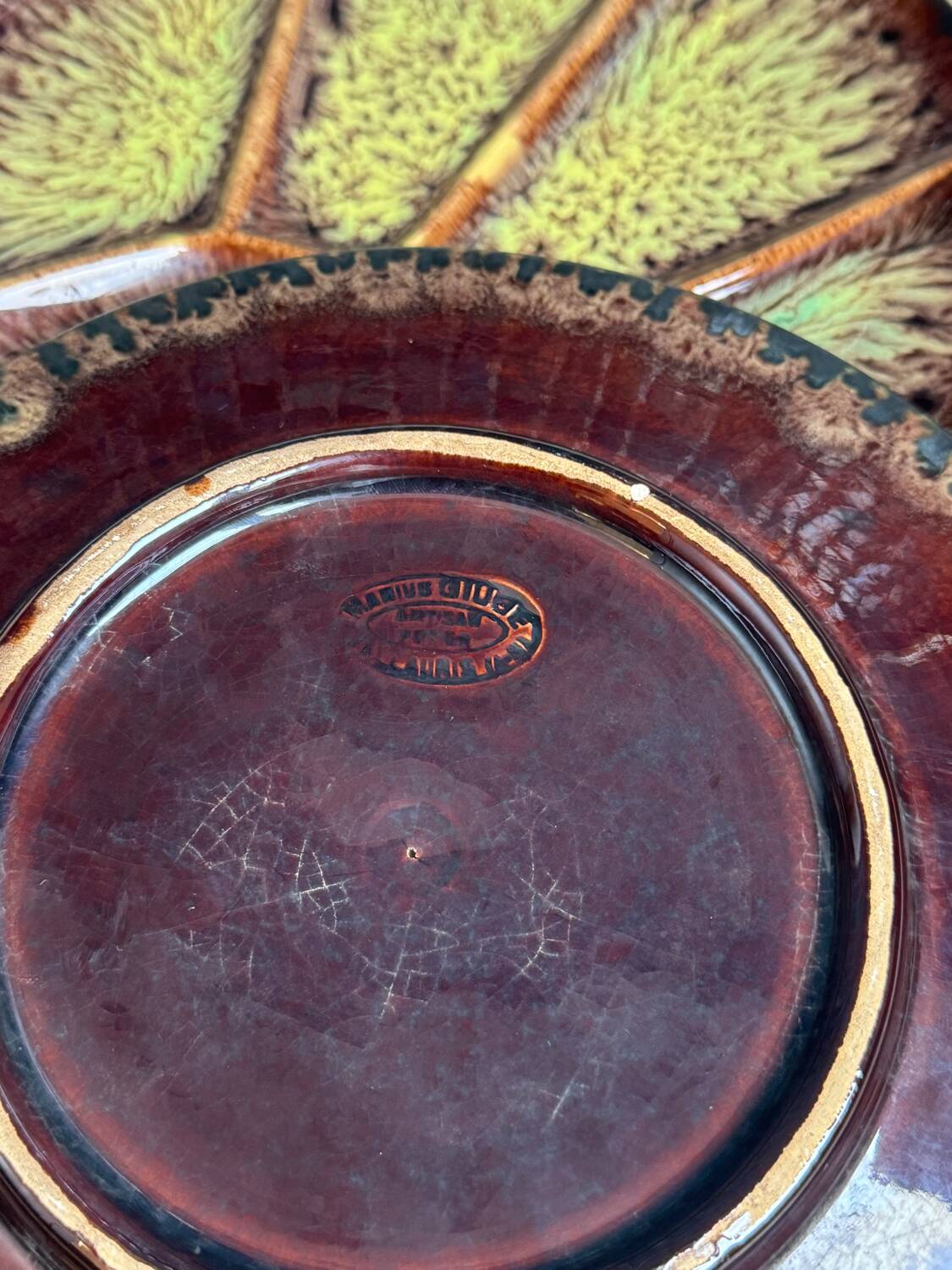 Vallauris fondue plates