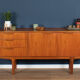 Retro teak 1960s short mcintosh of kirkcaldy dunvegan sideboard tom robertson