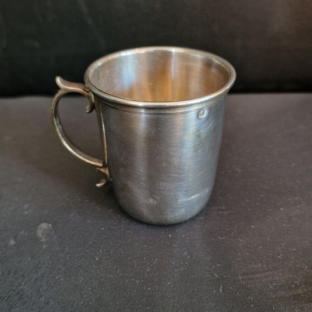 Old timpani cup solid silver neck minerva