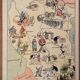 Old illustrated map of Lorraine - JP Pinchon
