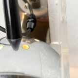 German wall lamps model 540 from the mid-century space age in the style of Gino Sarfatti, 1960s, set of 2.