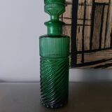 Italian vintage glass bottle