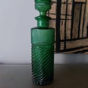 Italian vintage glass bottle