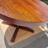 round table with central leg and extension, Baumann design