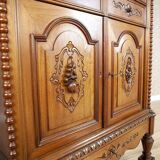 Renaissance Revival Cabinet in Walnut, 1900