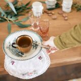 Set of 5 camel coffee cups "Arum"