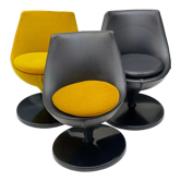 Trio of Polaris Chairs by Pierre Guariche