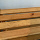 Scandinavian bench in solid pine 70s-80s